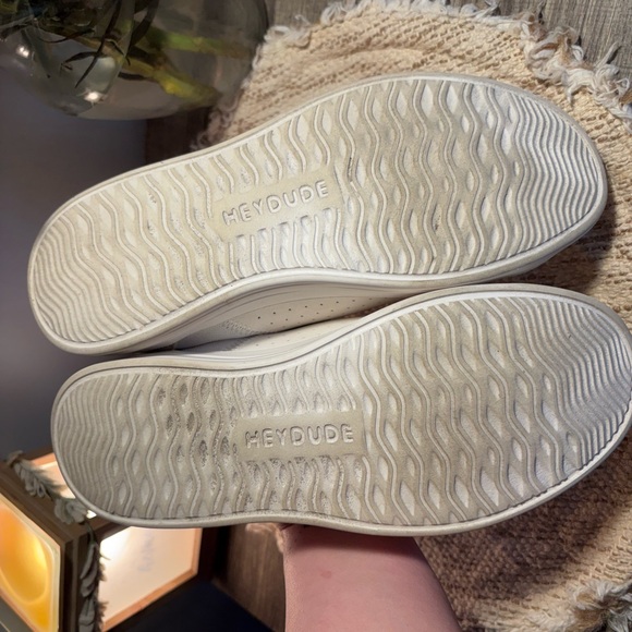 Hey Dude Karina Coconut White sneakers - Picture 6 of 6